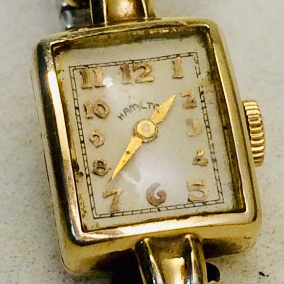 Hamilton 14k Gold Filled Watch main image 8
